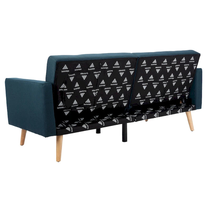 Foldable Futon Bed with Pillow