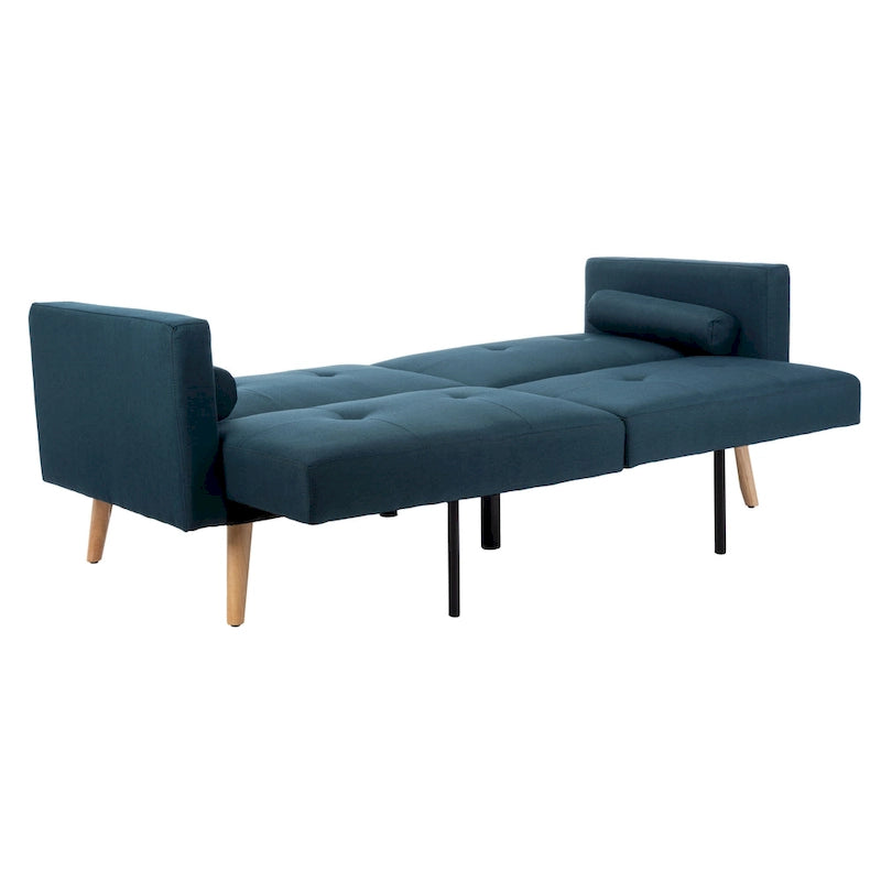Foldable Futon Bed with Pillow