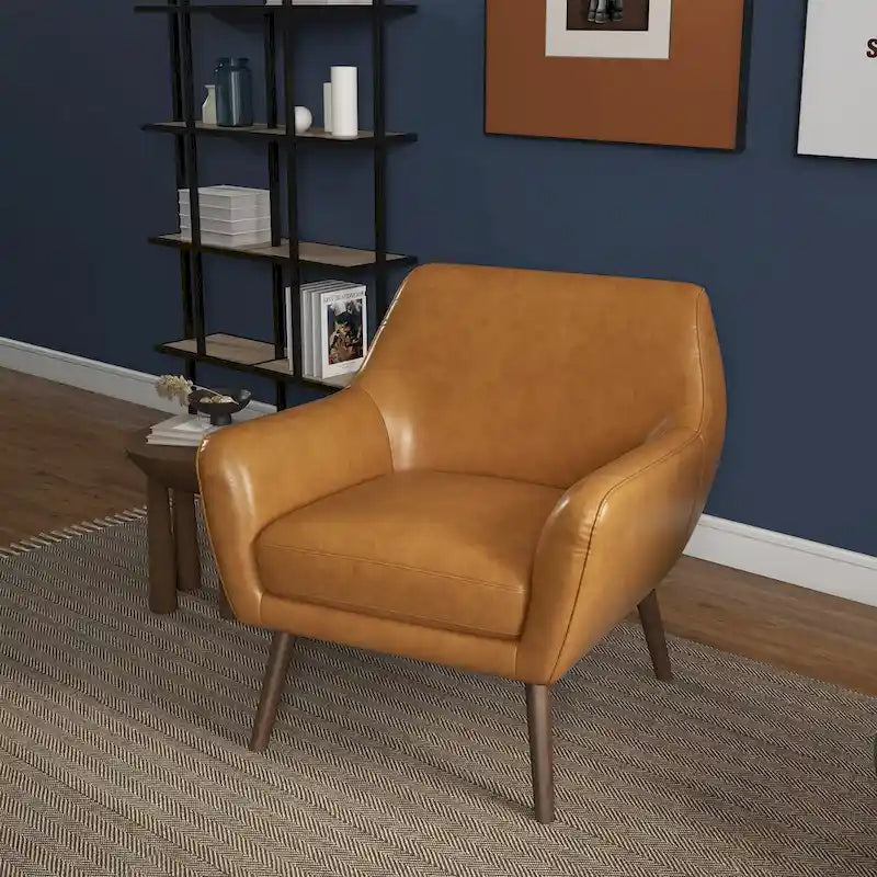 Furniture Style Wide Accent Armchair