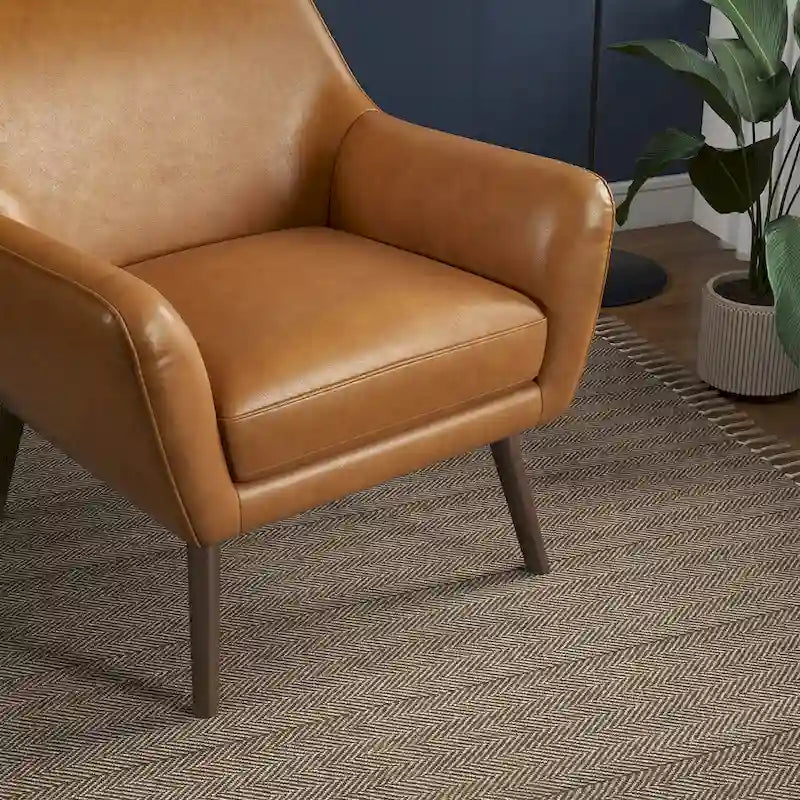 Furniture Style Wide Accent Armchair