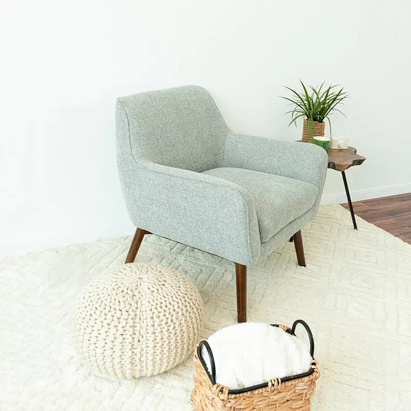 Furniture Style Wide Accent Armchair