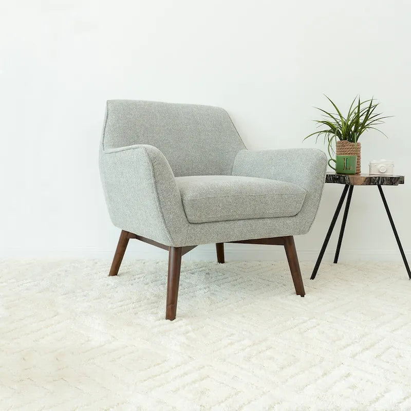 Furniture Style Wide Accent Armchair