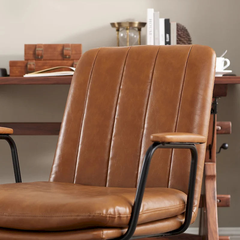 Set of 2 Mid-century Swivel Home Office Chair