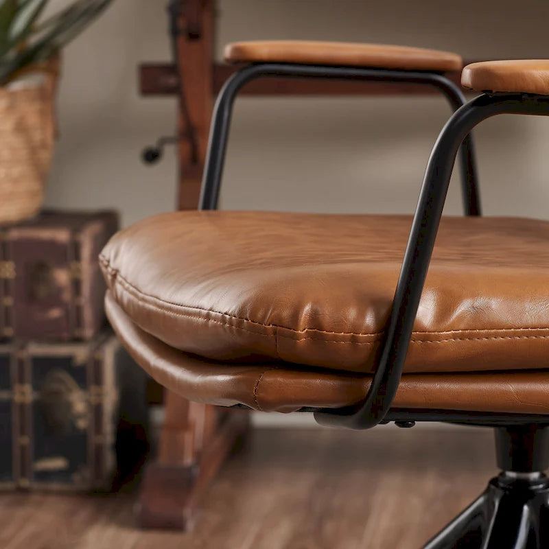Set of 2 Mid-century Swivel Home Office Chair