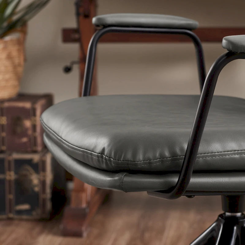Set of 2 Mid-century Swivel Home Office Chair