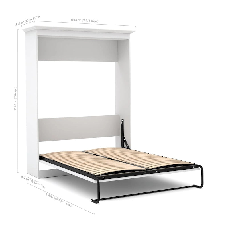 Versatile 64W Full Murphy Bed by