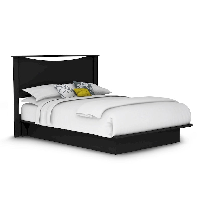Queen Platform Bed and Headboard (54/60)