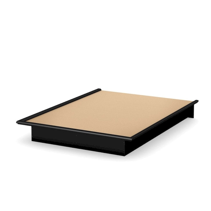 Queen Platform Bed and Headboard (54/60)