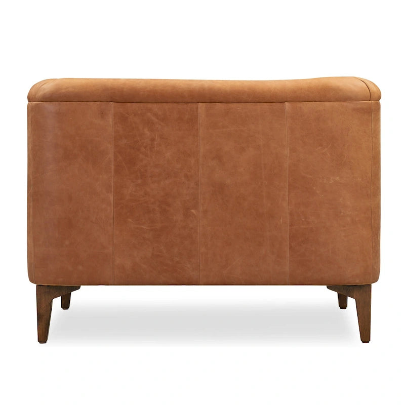 Lounge Chair - Full Grain Genuine Italian Leather