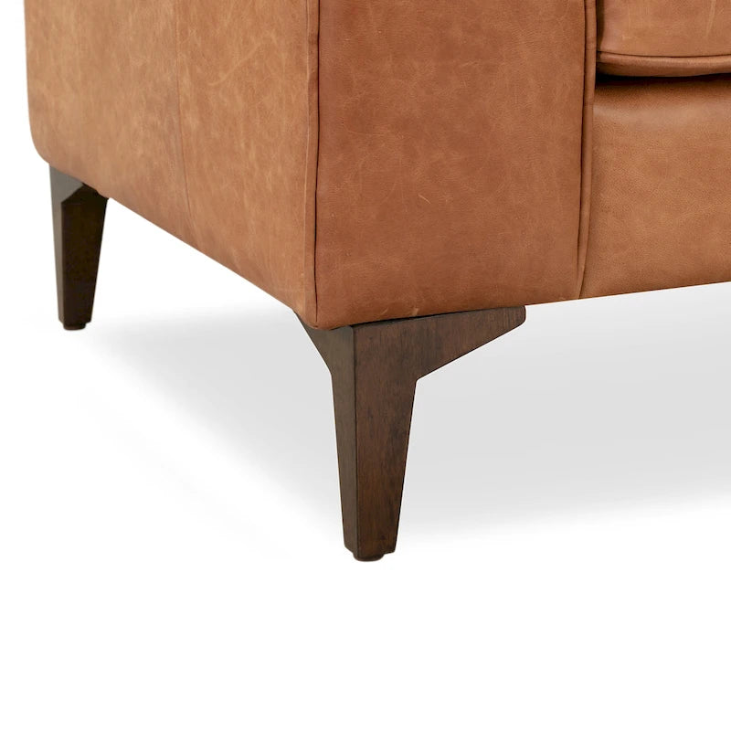 Lounge Chair - Full Grain Genuine Italian Leather