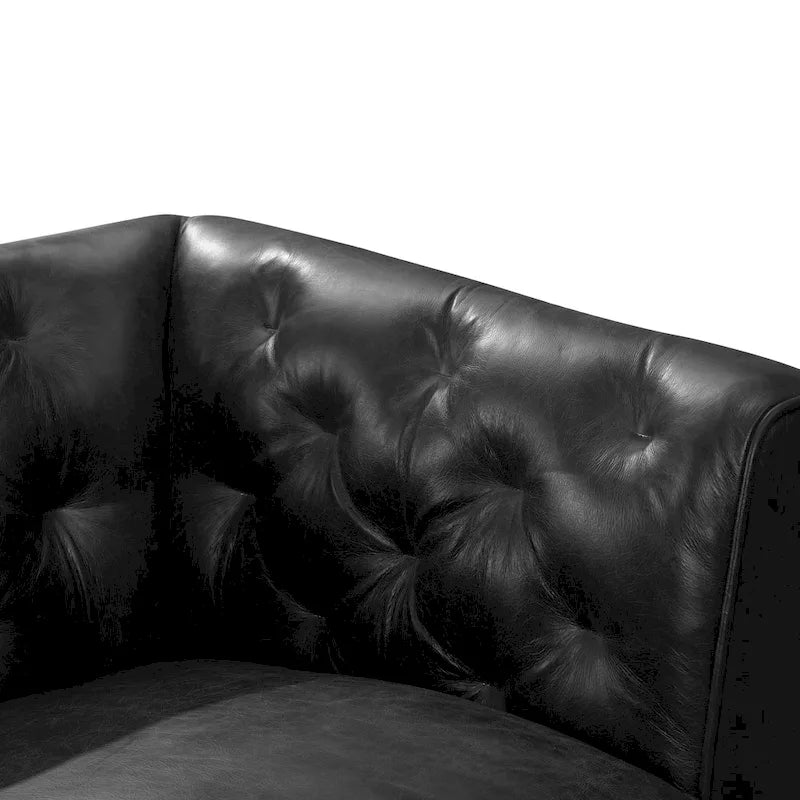 Lounge Chair - Full Grain Genuine Italian Leather