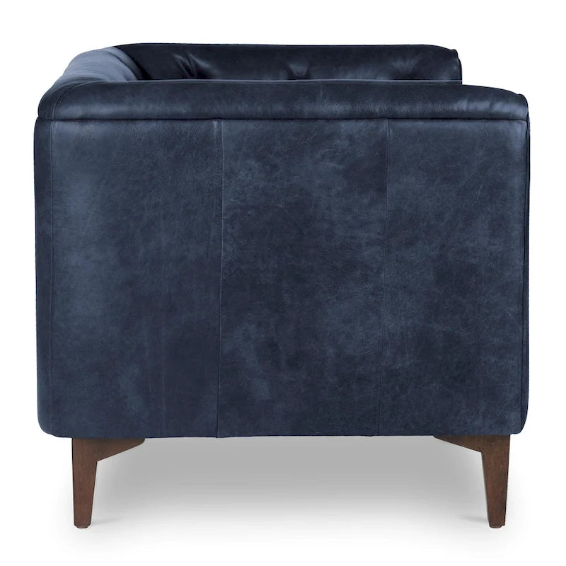 Lounge Chair - Full Grain Genuine Italian Leather