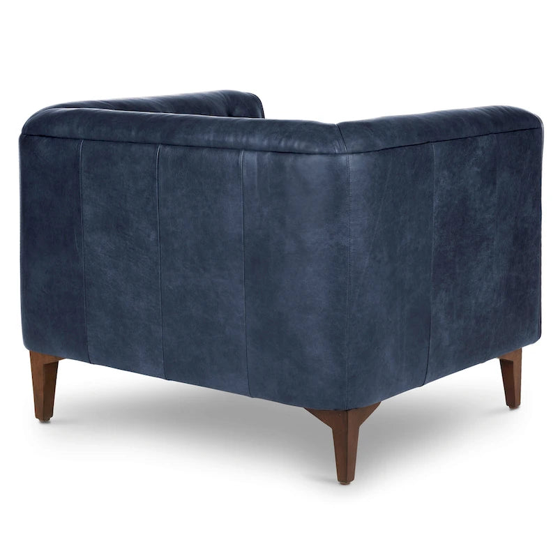 Lounge Chair - Full Grain Genuine Italian Leather