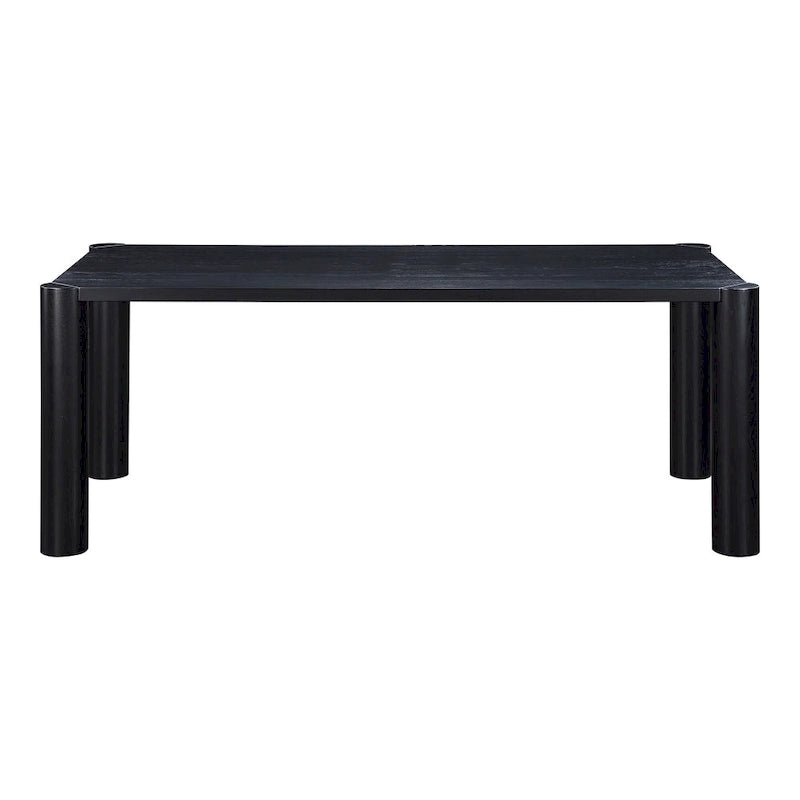 Aurelle Home Posy Modern Solid Oak Dinning Table